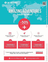 海空公司海報(bào)傳單圖片